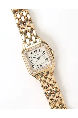 Cartier Panthère 27mm Ref 883969 18k Solid Gold Watch