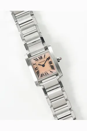 Cartier Tank Francaise 20mm Ref 2384 Mother-of-Pearl Dial Watch
