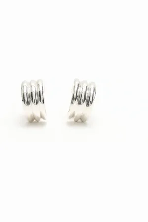 Tiffany & Co. Tiffany Triple Hoop Sliver Earrings