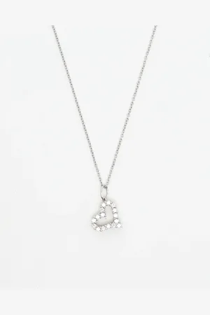 Tiffany & Co. Platinum and Diamond Heart Pendant