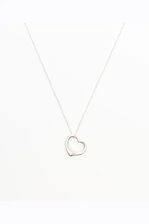 Tiffany & Co. Open Heart Necklace