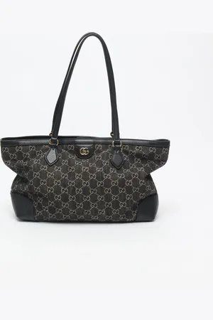 Gucci Ophidia Medium Denim Tote Bag