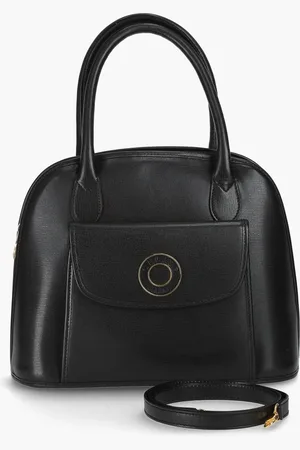 Céline CELINE Circle Logo Moc Lizard 2way Handbag