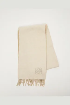 Loewe Anagram Cashmere Scarf