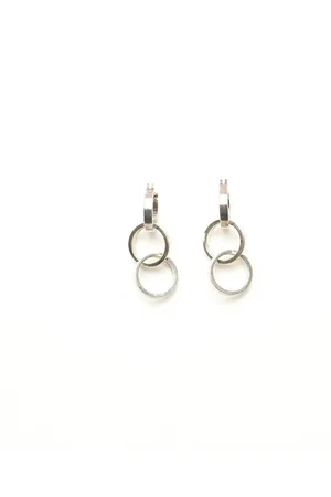 Tiffany & Co. Triple Interlocking Circle Dangling Earrings
