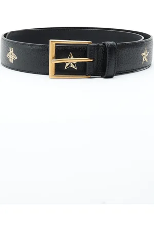Gucci Bee and Star Leather Belt