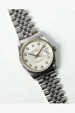 Rolex Datejust 36mm Ref 16234 Full Set Diamond Dial 1995 Watch