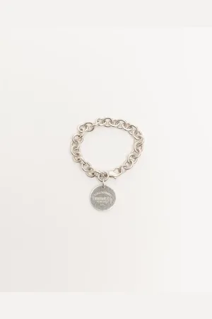 Tiffany & Co. Return to Round Tag Bracelet 36.4g