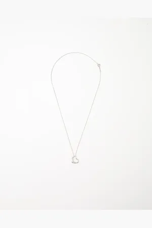 Tiffany & Co. Open Heart 925 1.8g Necklace