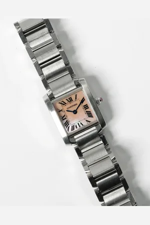 Cartier Tank Francaise 20mm Ref 2384 Mother-of-Pearl Dial Watch