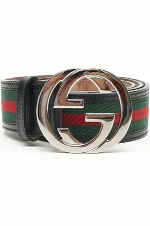 Gucci Interlocking G Leather Belt