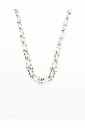 Tiffany & Co. HardWear Graduated Link Necklace in Sterling