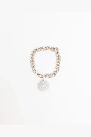 Tiffany & Co. Return to Round Tag Bracelet 36.6g