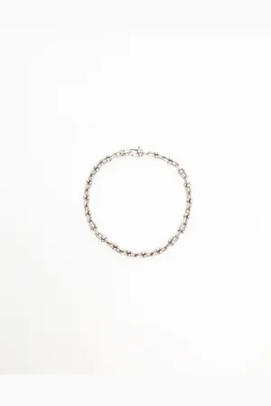 Tiffany & Co. Micro Link Armband in Sterling Silber