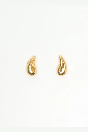 Tiffany & Co. Teardrop 18k Yellow Gold Earrings