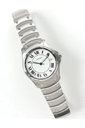 Cartier Santos Ronde 33mm Ref 19201 Full Set Watch