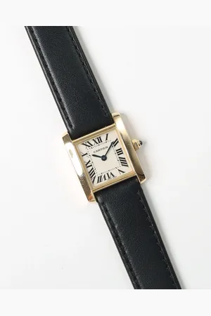 Cartier Tank Francaise 18k Gold 20mm Ref 2385 Watch