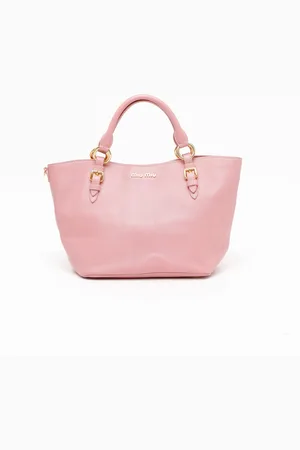 Miu Miu Madras Tote Bag