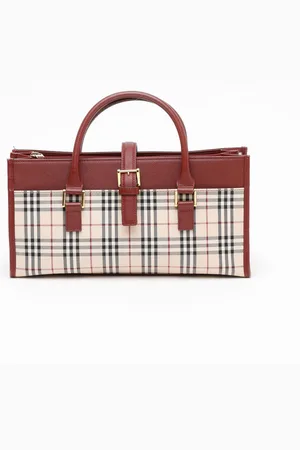 Burberry Nova Check Hobo Bag