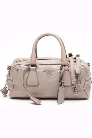 Prada Nappa Antique Boston Bag