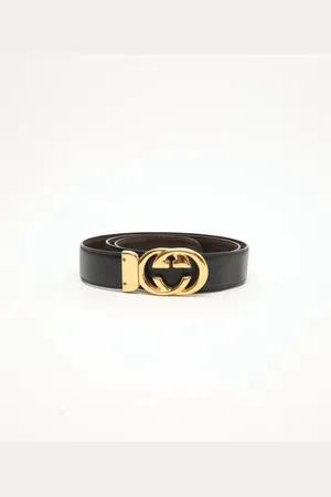 Gucci Interlocking G Leather Belt