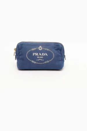 Prada Canapa Cosmetic Bag