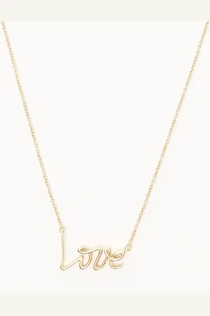 Tiffany & Co. Paloma Graffiti Love Necklace