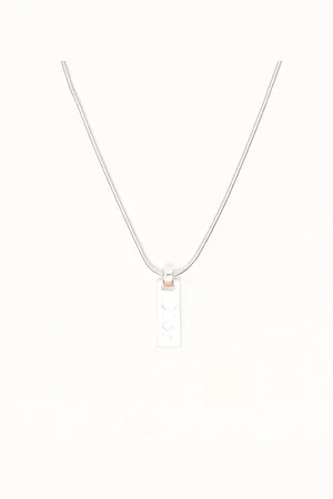 Dior Logo Plate Necklace