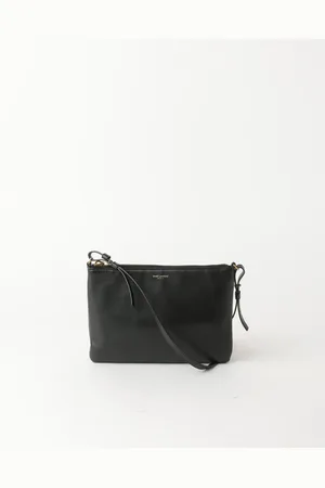 Saint Laurent Teen Monogram Fringe Crossbody Bag