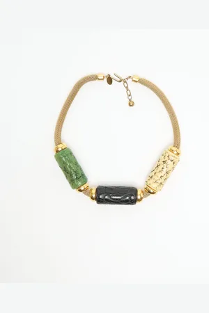 Givenchy Tone Floral Vintage Necklace