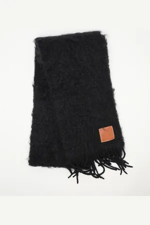 Loewe Anagram Mohair and Wool Scarf