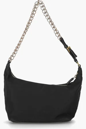 Prada Tessuto Chain Shoulder Bag