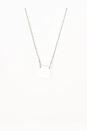 Gucci Square Plate Necklace