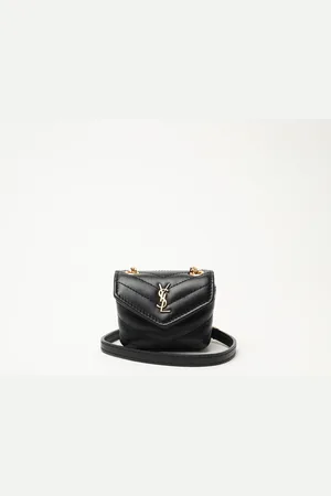 Saint Laurent Micro Loulou Airpods Crossbody Bag