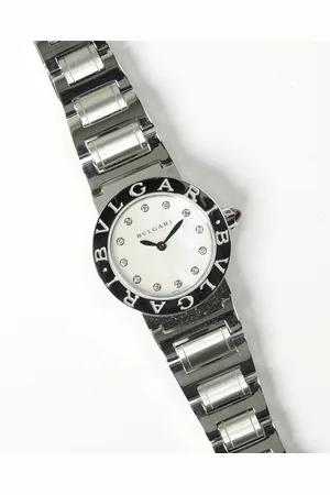 Bvlgari Mother of Pearl Diamond 20mm BBL26S Watch Full Set
