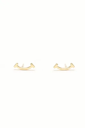 Tiffany & Co. Tiffany T Smile 18kt Yellow Earrings