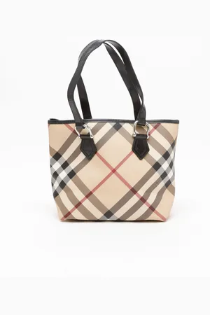 Burberry Nova Check Tote Bag