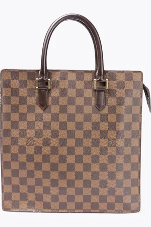 LOUIS VUITTON Damier Ebene Sac Plat PM Handbag