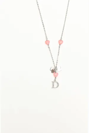 Dior Hearts Charm Necklace