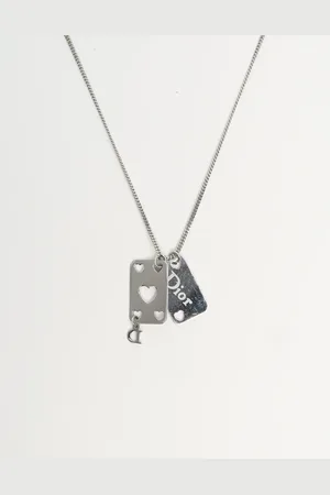 Dior Cards Pendant Necklace