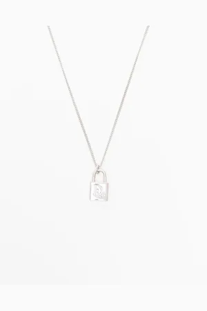 Dior Vintage Padlock Necklace
