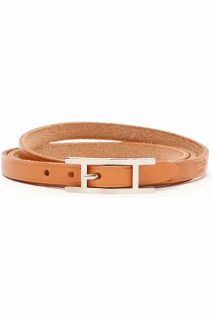 Hermès HERMÈS Atame Leather Double Bracelet