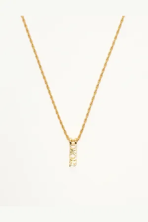 Dior Plate Logo Necklace