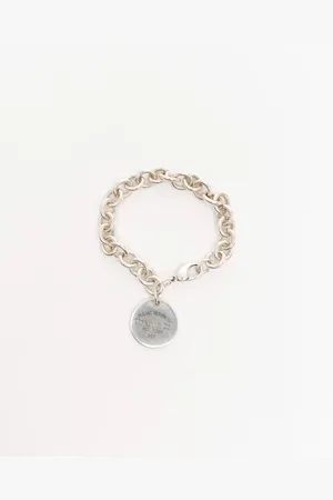 Tiffany & Co. Return to Round Tag Bracelet 36.8g