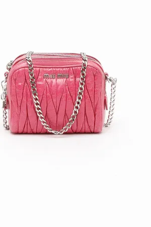 Miu Miu Matelassé Chain Crossbody Bag