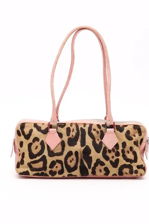 Prada Leopard East West Bag