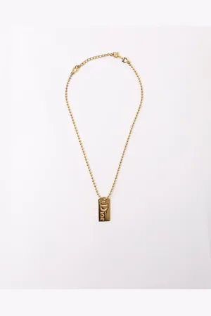 Dior Dog Tag Necklace