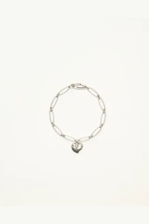 Tiffany & Co. Curved Heart Bracelet