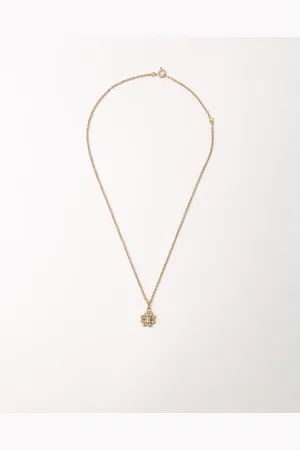 Céline CELINE Macadam Rhinestone Necklace