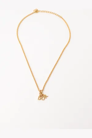 Dior Letter Logo Pendant Necklace